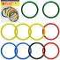 ARGOLA DE PLASTICO COM 10 PEÇAS