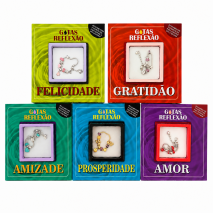 LIVRO GOTAS DE REFLEXAO GRATIDAO COM PULSEIRA