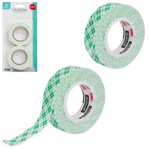 FITA ADESIVA DUPLA FACE DE ESPUMA INOVA COM 2 PECAS 18MMX1M