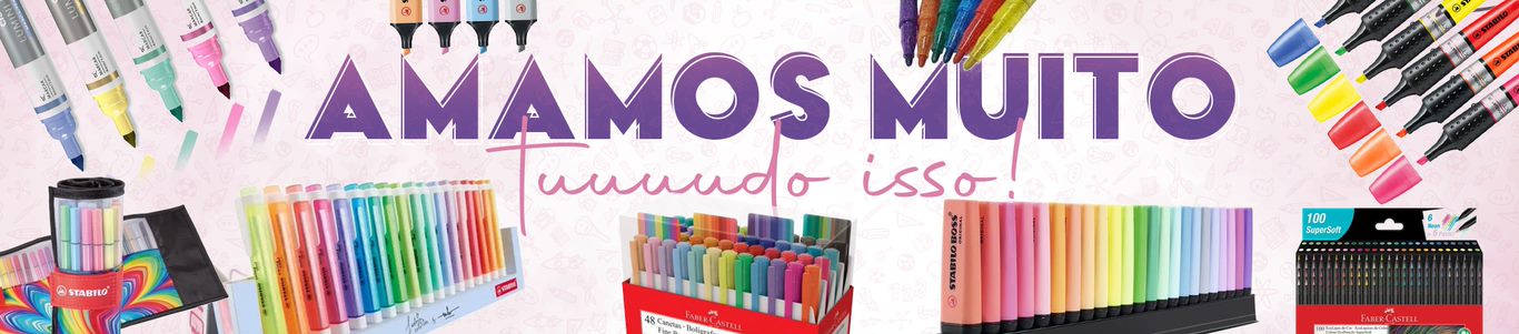 Amamos muito tudo isso!