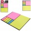 BLOCO DE ANOTACAO STICKER COM MARCADOR DE PAGINA YINS PAPER COM 175 FOLHAS