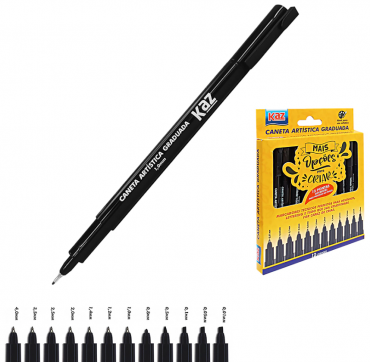 CANETA TÉCNICA ARTÍSTICA GRADUADA KZ72186