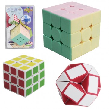 CUBO MAGICO MALUCO GRANDE/PEQUENO GENIAL TOP KIDS C/3 PCS