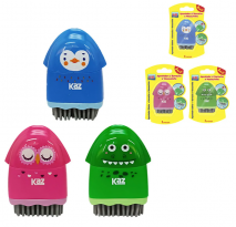 APONTADOR COLETOR 1 FURO C/BORRACHA E VASSOURINHA KZ1937BL