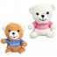 URSO DE PELUCIA COM VENTOSA LOVE - ROSA