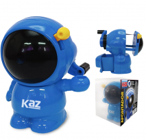 APONTADOR DE MESA MANUAL ASTRONAUTA AZUL KZ232AZ