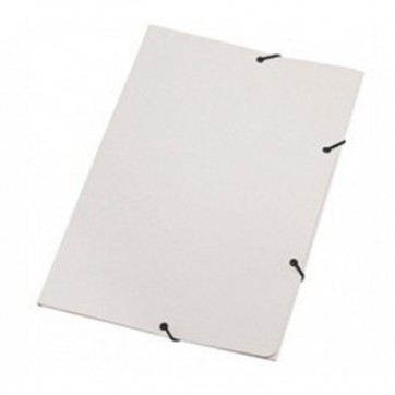 PASTA COM ELÁSTICO PAPELAO BRANCA