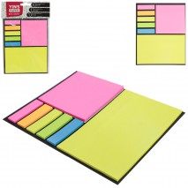 BLOCO DE ANOTACAO STICKER COM MARCADOR DE PAGINA YINS PAPER COM 175 FOLHAS