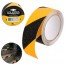 FITA ADESIVA ANTIDERRAPANTE PRETA / AMARELA 50MMX5M MB TOOLS
