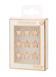 PERCEVEJOS OURO ROSE