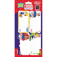 ETIQUETA ESCOLAR ADESIVA LUCCAS NETO