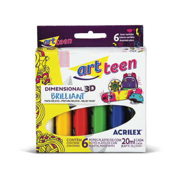 Dimensional Brilliant 3D - art teen - Acrilex