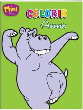 LIVRO DE COLORIR DE BOLSO - ANIMAIS